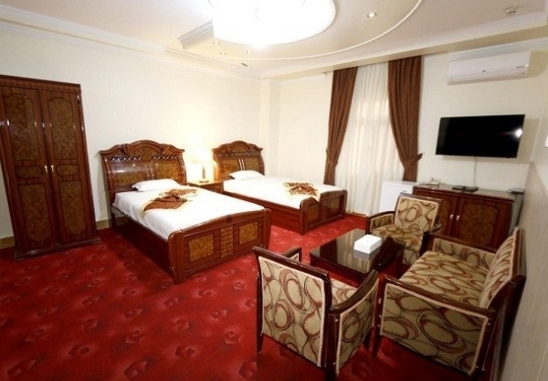 اتاق دو تخته توئین هتل خورشید قم